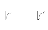 Moldura EPS PF-MF-002